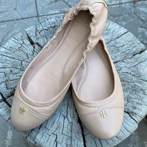 Tory Burch Camellia Pink/ Nude York Ballet Flats